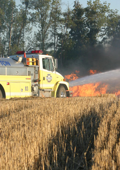 Field Fire Picture