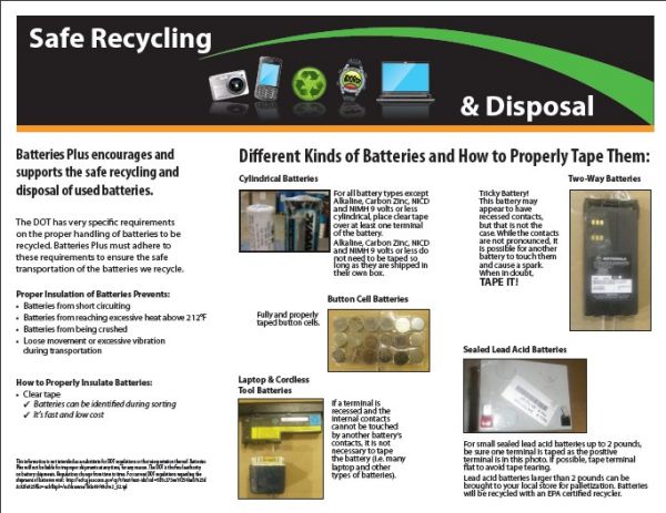 Batt Recycle Info