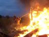 Firefighters at a Burn To Learn